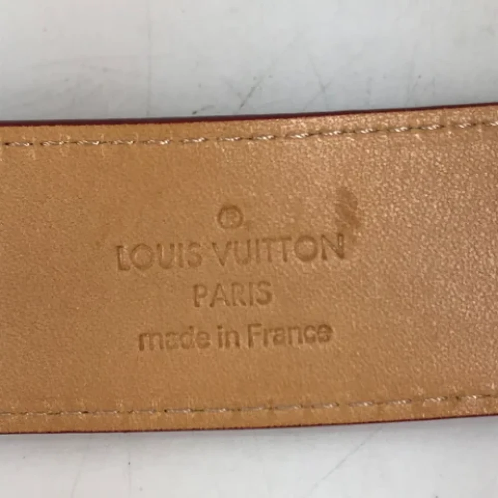 Louis Vuitton Vintage Pre-owned Fabric belts Red Dames