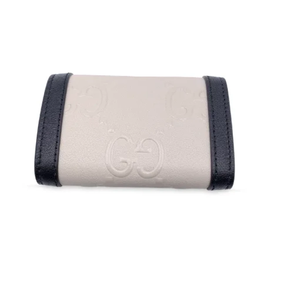 Gucci Vintage Pre-owned Leather key-holders Black Unisex