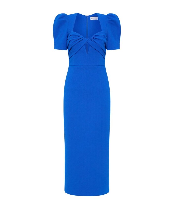 royal-blue-puff-sleeve-dress
