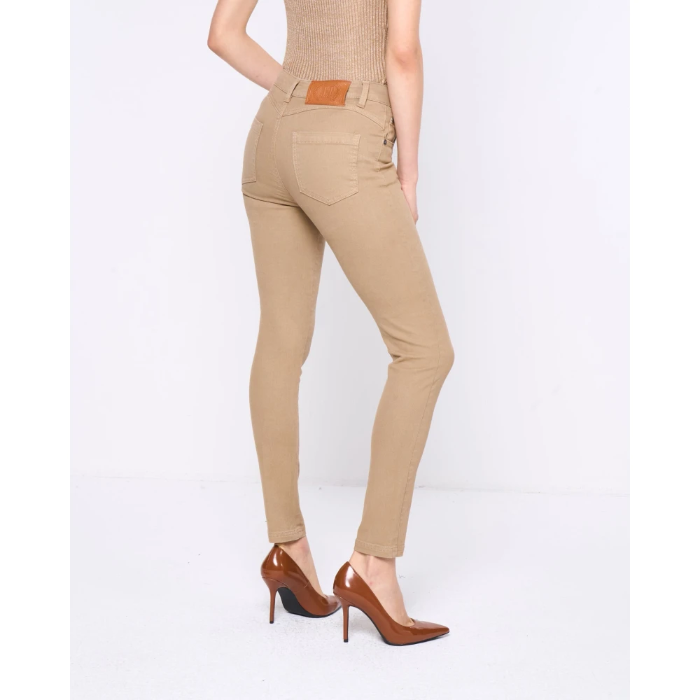Silvian Heach Jeans skinny Beige Dames