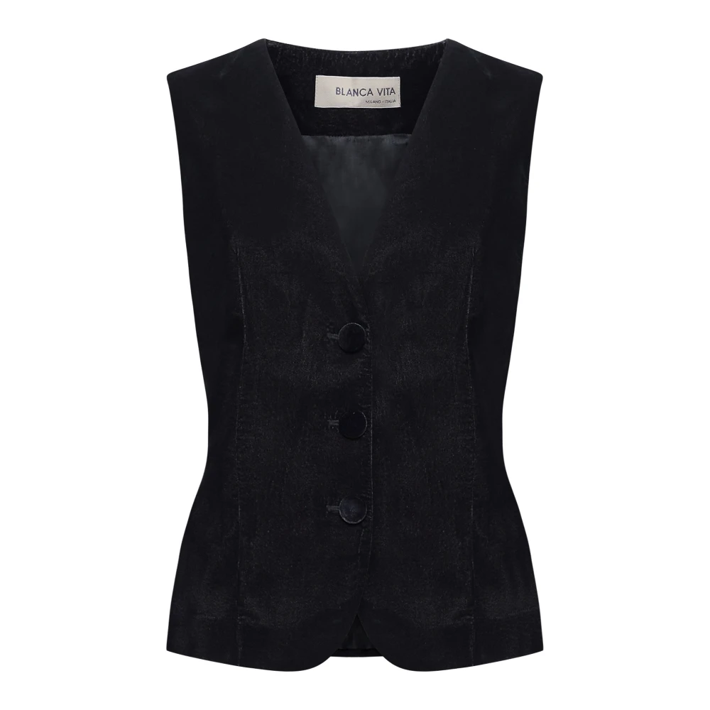 Blanca Vita Grijze Jas voor Stijlvolle Look Gray Dames