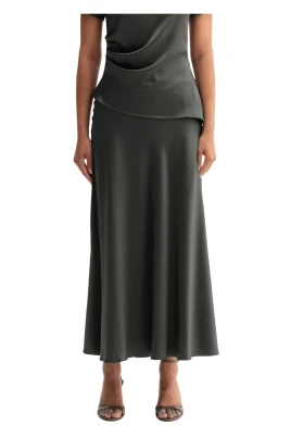Hadi Satin Skirt