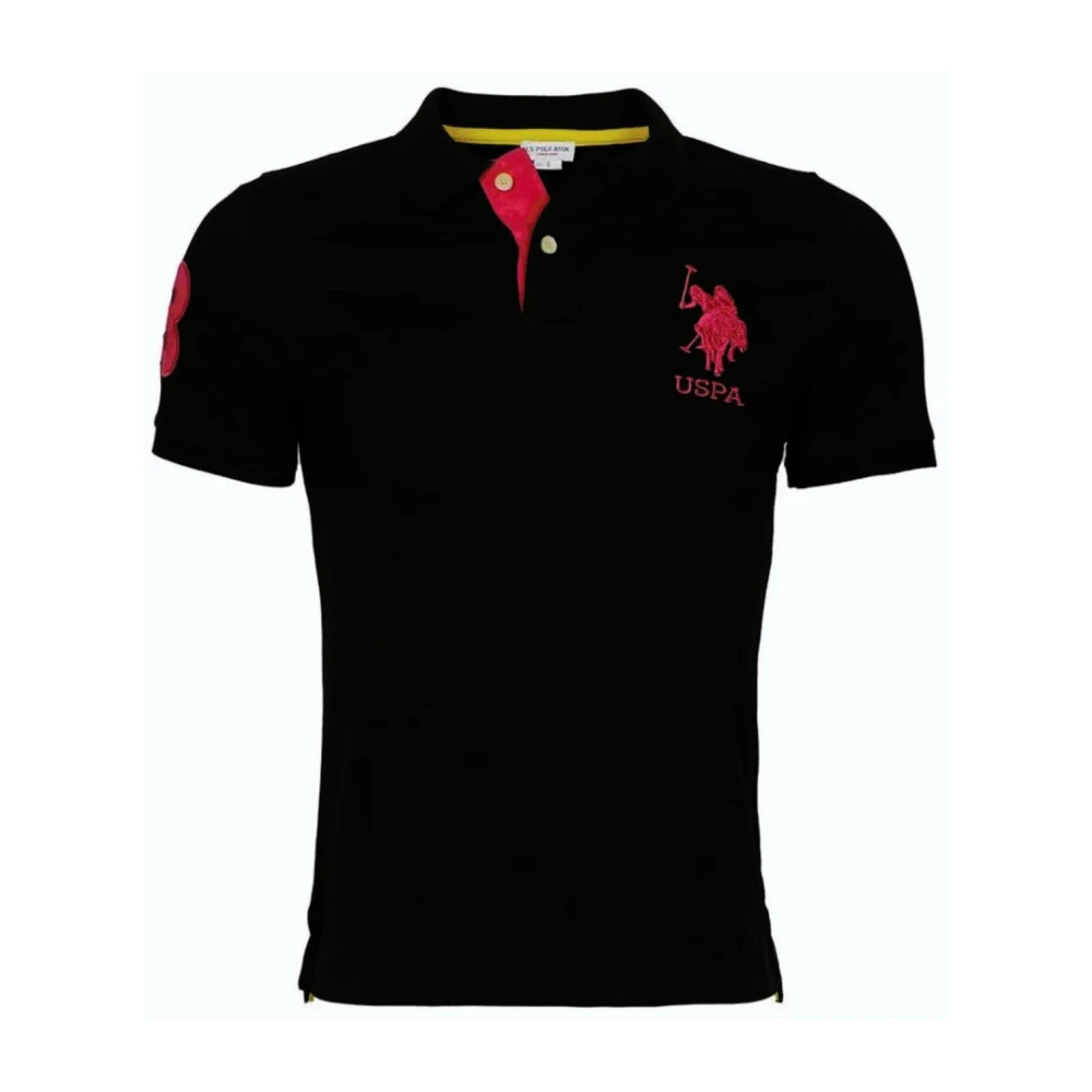 U.s. Polo Assn. Uomo Nero Top, 2XL, New,