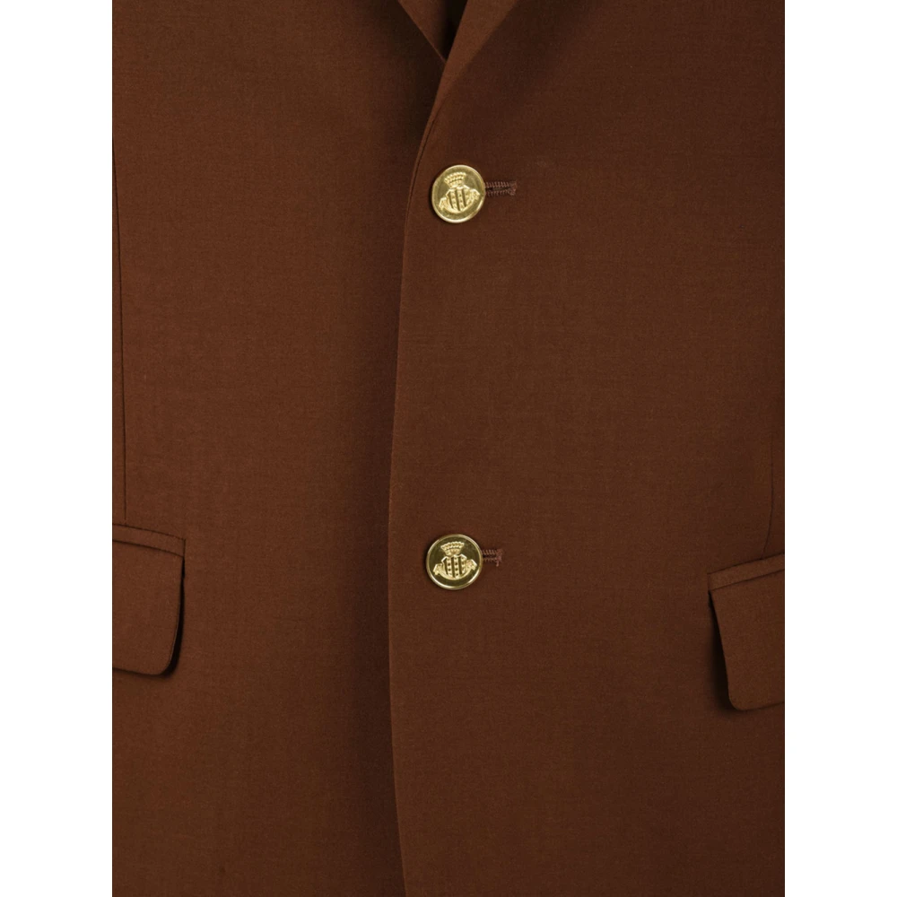 Daniele Alessandrini Bruine Jas Model G3533N8804400 Brown Heren