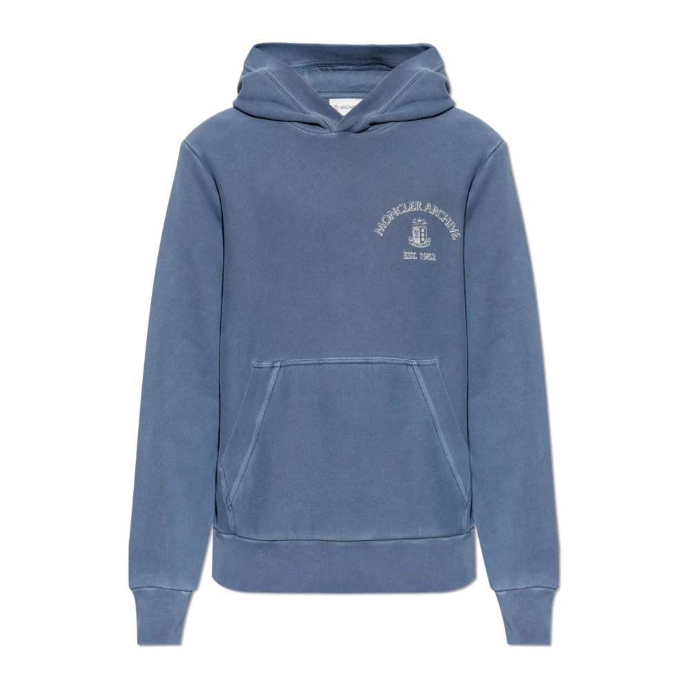 Moncler Men's Blue The Hoodie - Hoodies - Xl - Sweatshirts & Hoodies