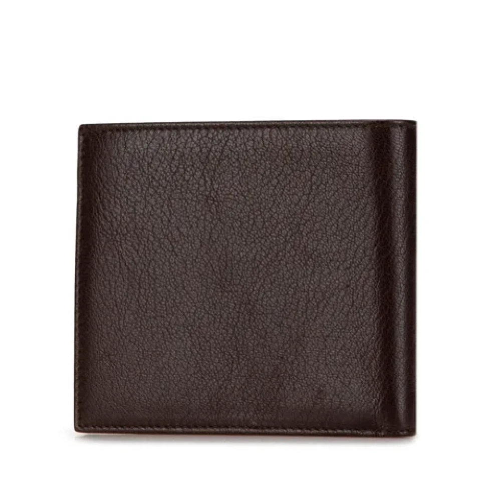 Salvatore Ferragamo Pre-owned Leather wallets Brown Dames
