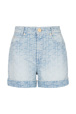 short-en-jean-monogramme
