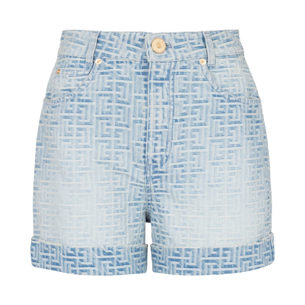 Shorts > Denim Shorts - - Balmain - Modalova