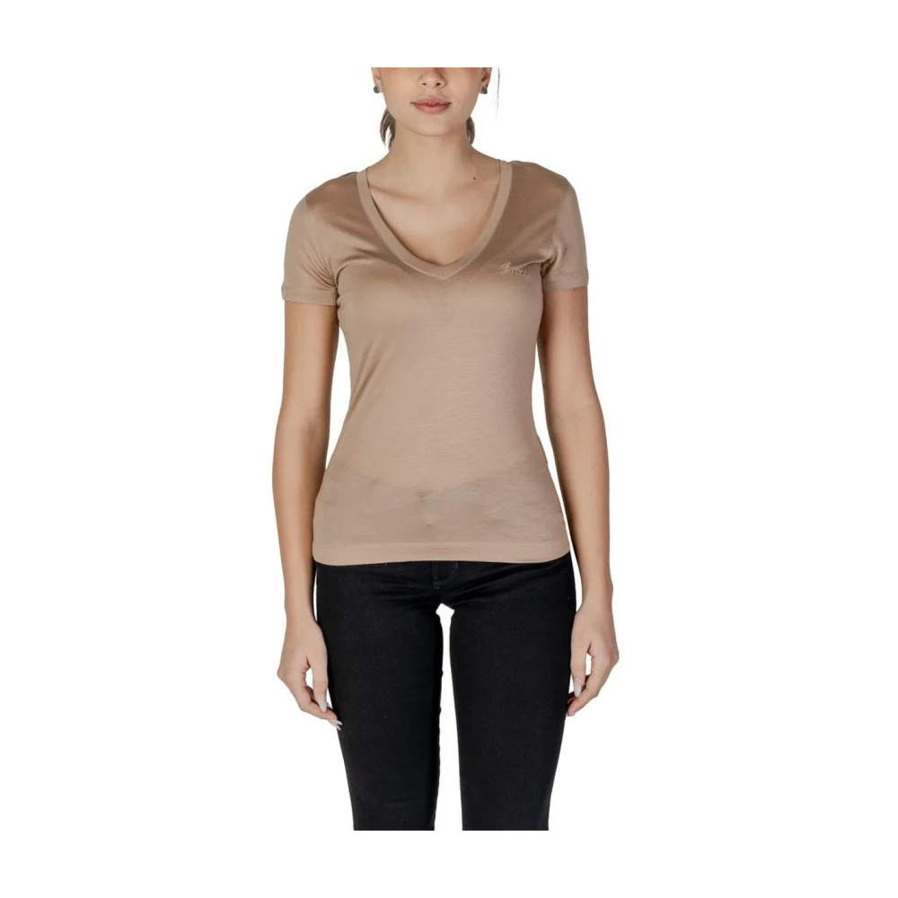 Guess - Tops > T-Shirts - Beige - Guess - Modalova
