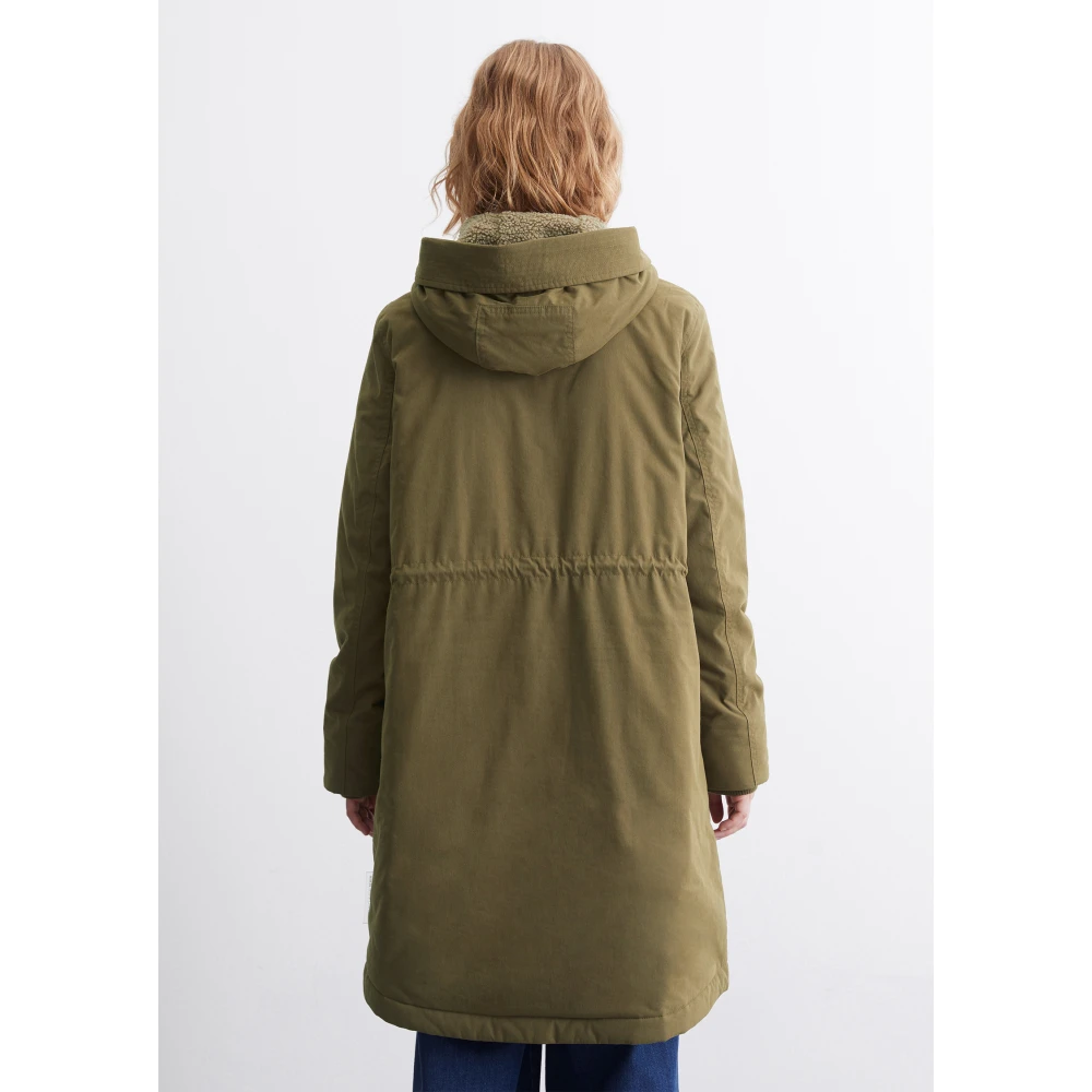 Marc O'Polo Relaxte capuchon parka Beige Dames