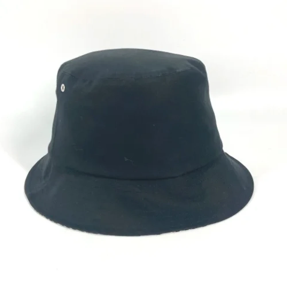 Dior Vintage Pre-owned Cotton hats Black Dames