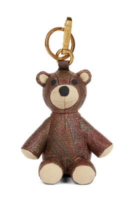 Brun Teddybjörn Nyckelring Charm