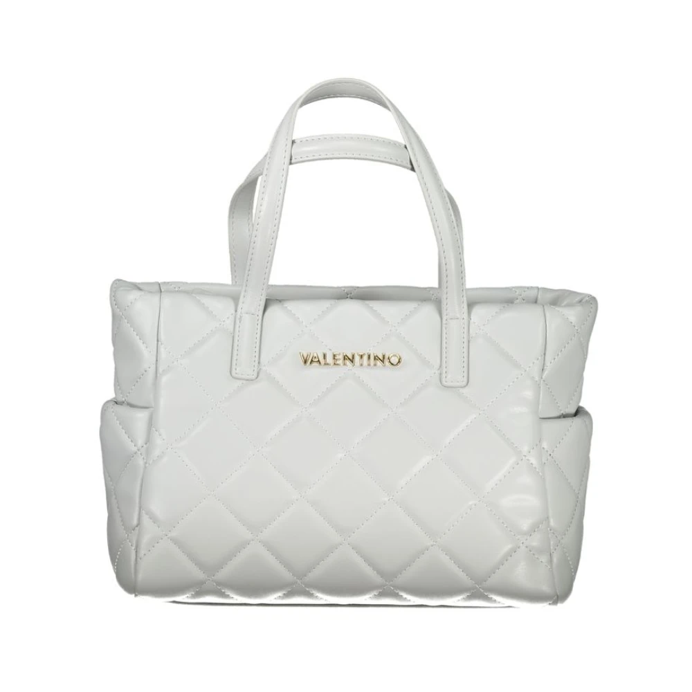 Valentino Women's White Shopping Bags, One Size, Tote Bag
