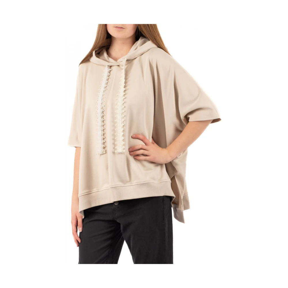 Dondup Stijlvolle Gebreide Top White Dames