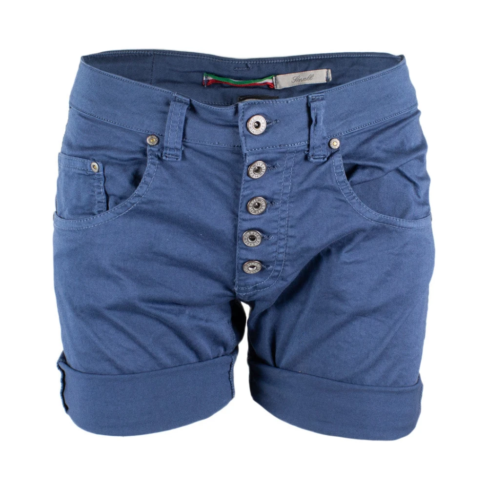 Please Denim Shorts Blue Dames