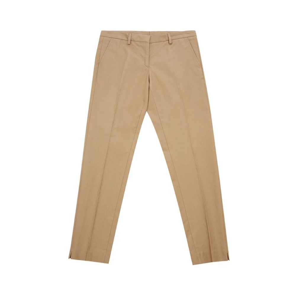 Lardini Elegante bruine katoenen broek Brown Dames