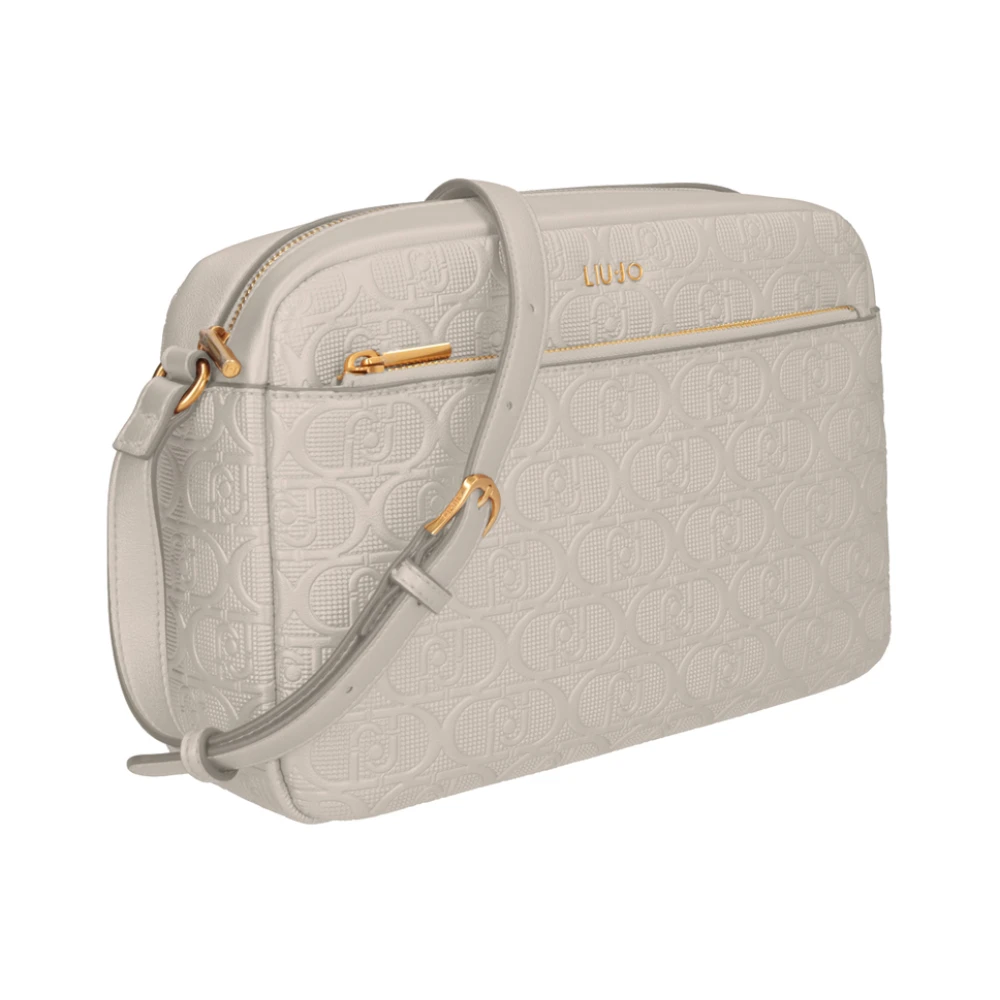 Liu Jo Champagne Schoudertas voor Vrouwen Beige Dames