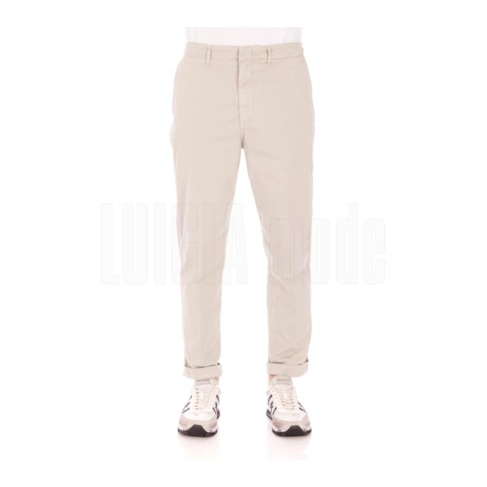 Dondup Zyan Broek Beige Heren