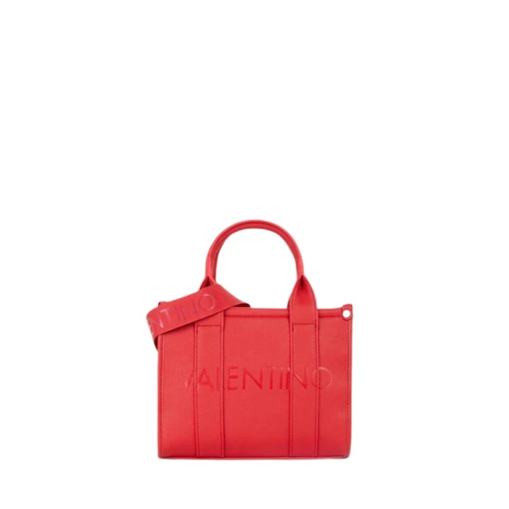 Valentino By Mario Valentino Women's Red Syria Re Shoulder Bag - Shopping Bags - One Size - Bags