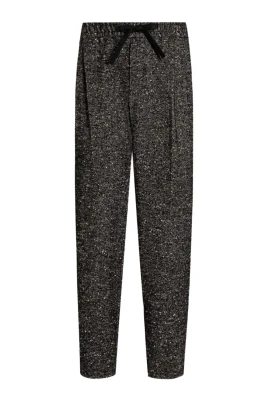 Joggingbyxor i bouclétyg