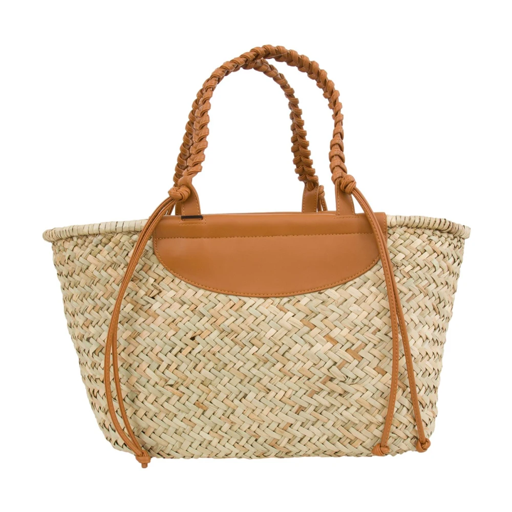 Twinset Beige Tote Tas Beige Dames