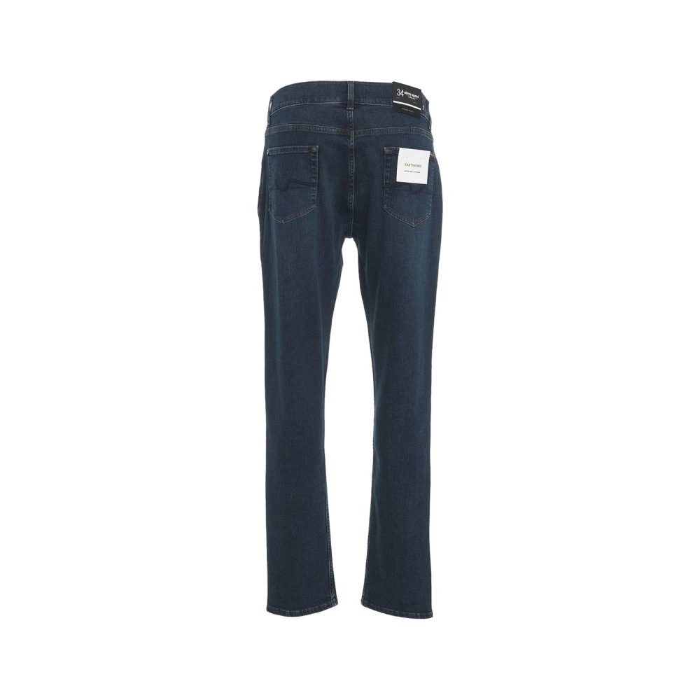 7 For All Mankind Blauwe Slimmy Tapered Jeans Blue Heren