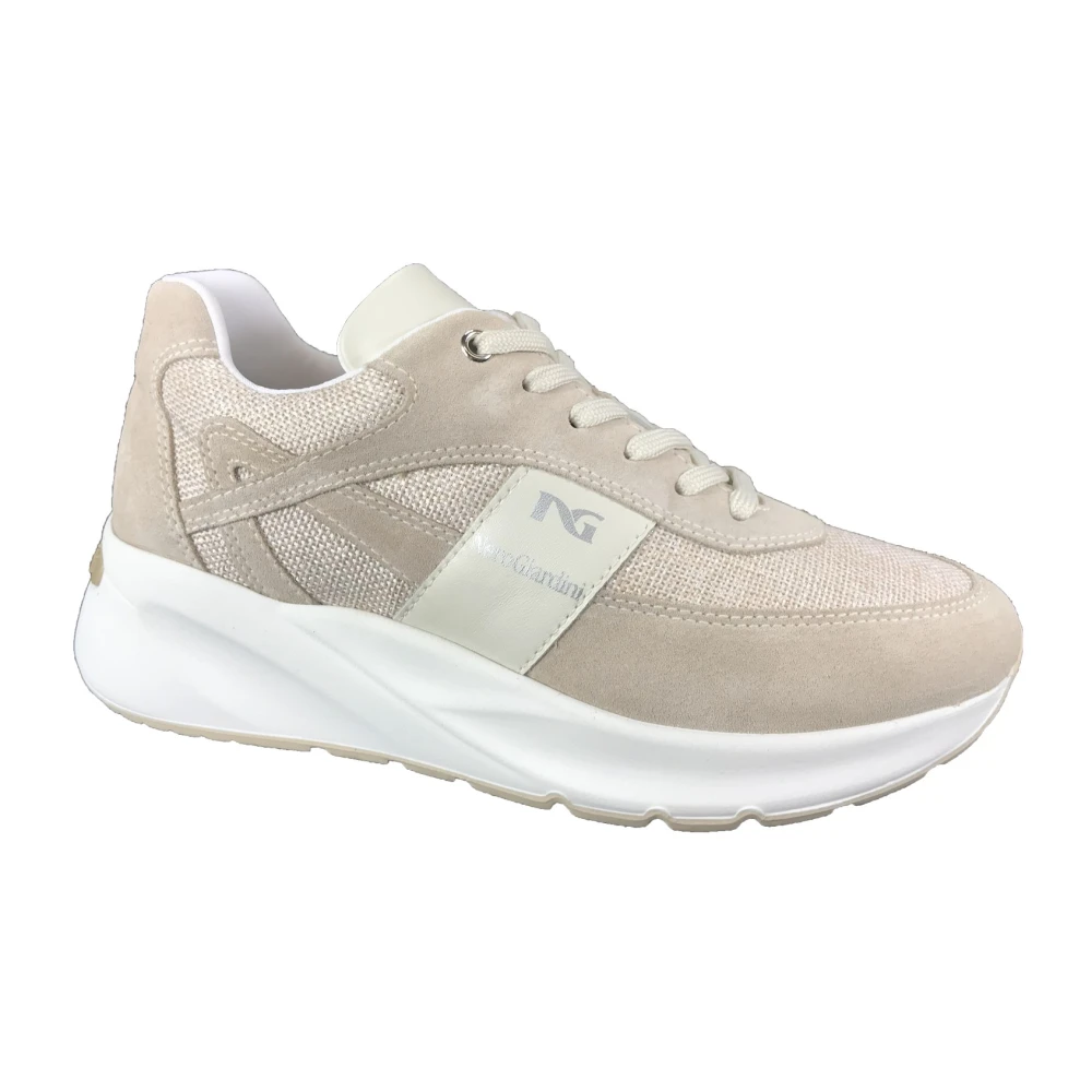 Nerogiardini Schoenen Sneaker Dames Schoenen Beige