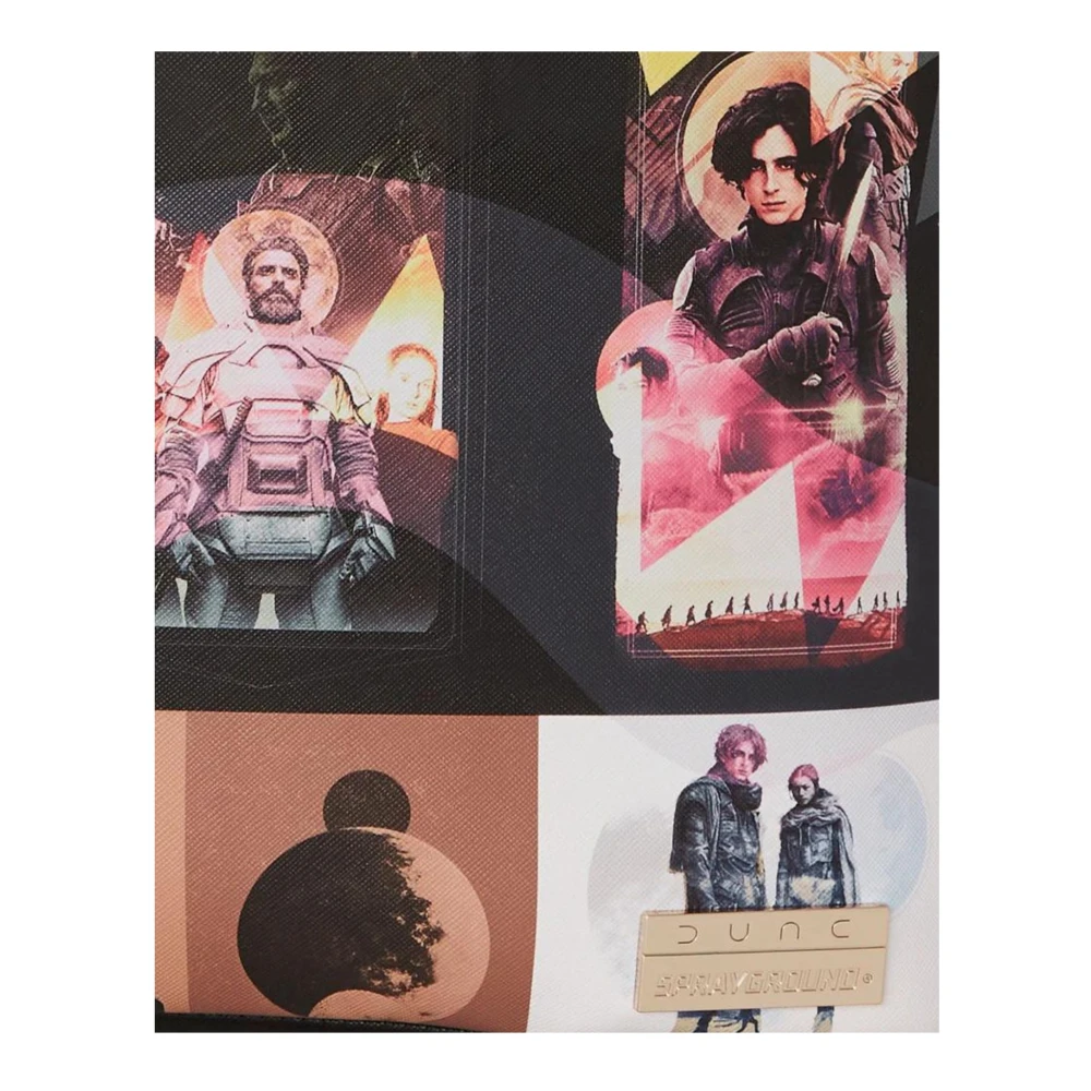 Sprayground Dune Collage Rugzak Zwart Multicolor Unisex