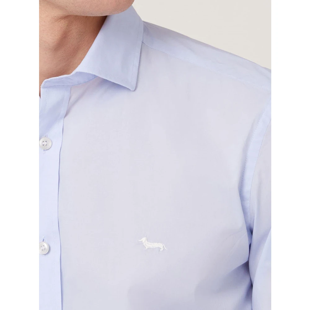 Harmont & Blaine Klassiek Blauw Katoenen Overhemd Blue Heren