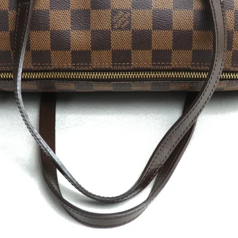 Louis Vuitton Vintage Pre-owned Canvas handbags Yellow Dames