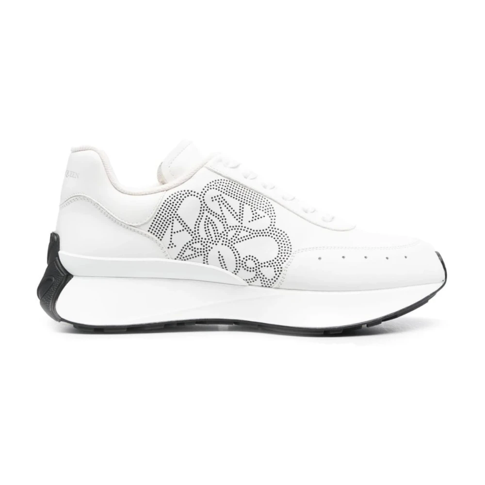Alexander McQueen Sprint Runner Sneakers Dames Schoenen Wit