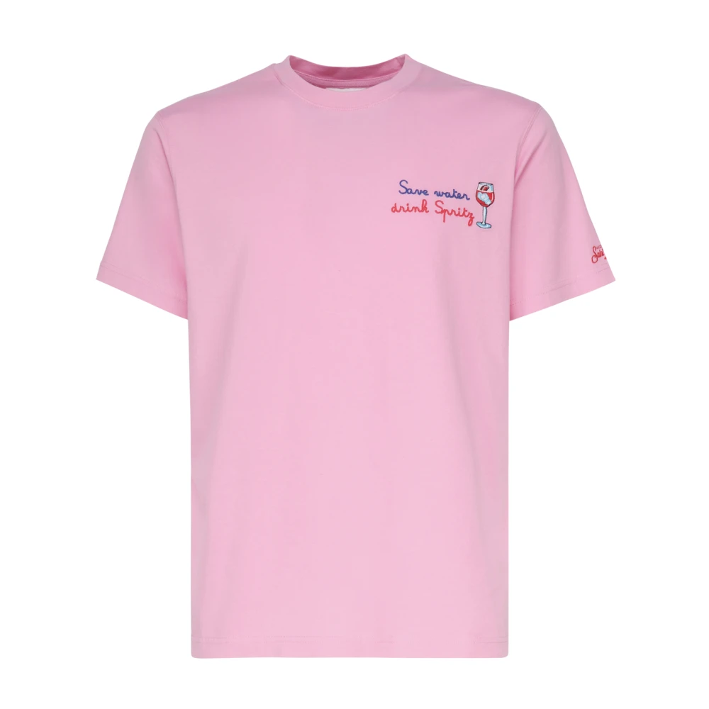 MC2 Saint Barth T-Shirts Pink Heren