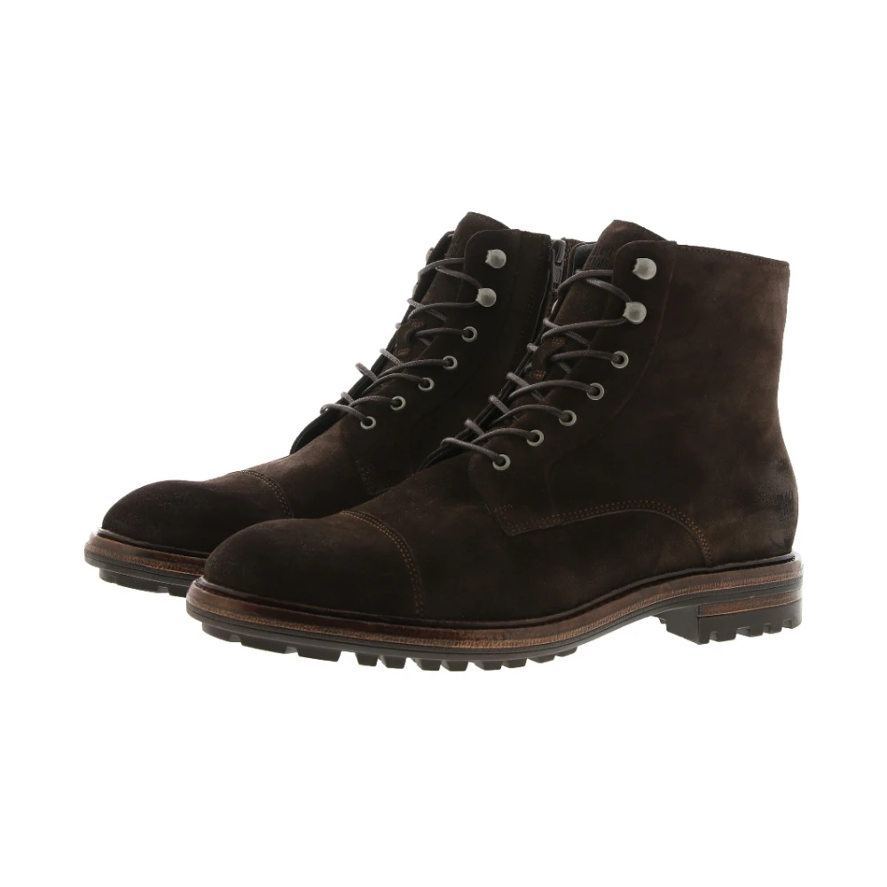 Blackstone Top Suede Hoge Laarzen Brown Heren