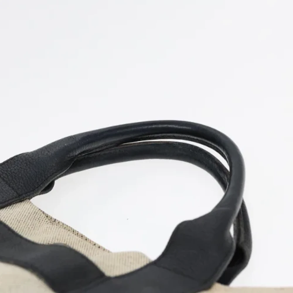 Hermès Vintage Pre-owned Canvas totes White Dames