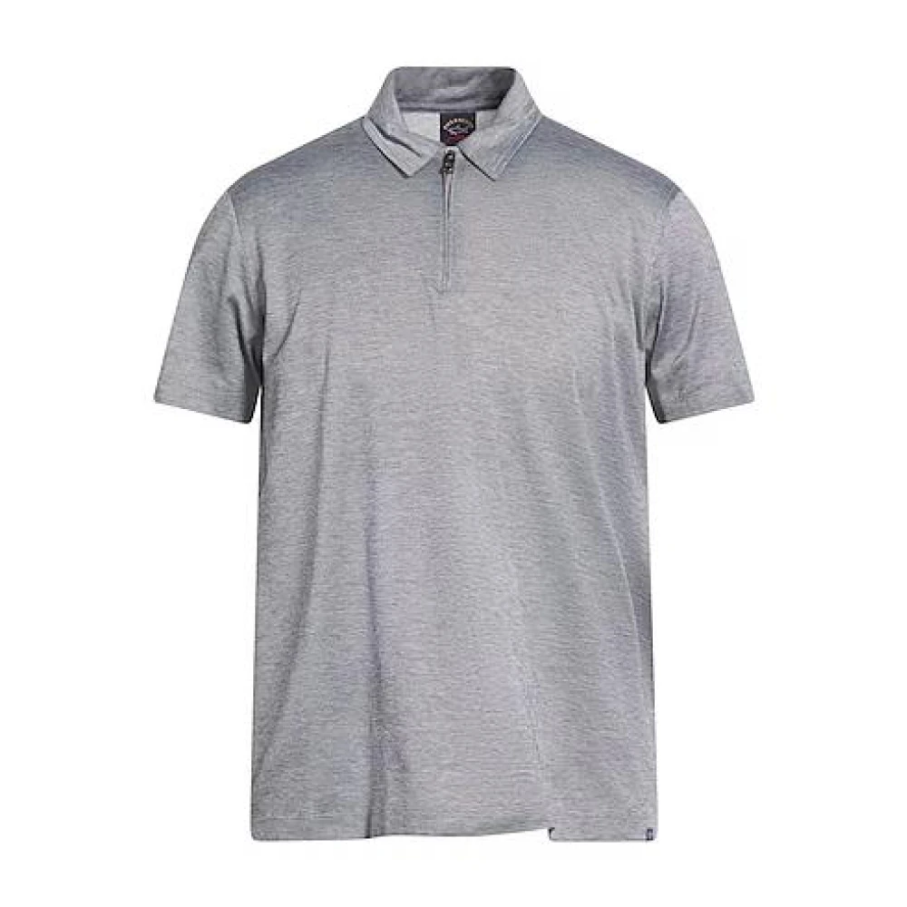 Paul & Shark Men's Gray Polo - Polo Shirts - M - Tops