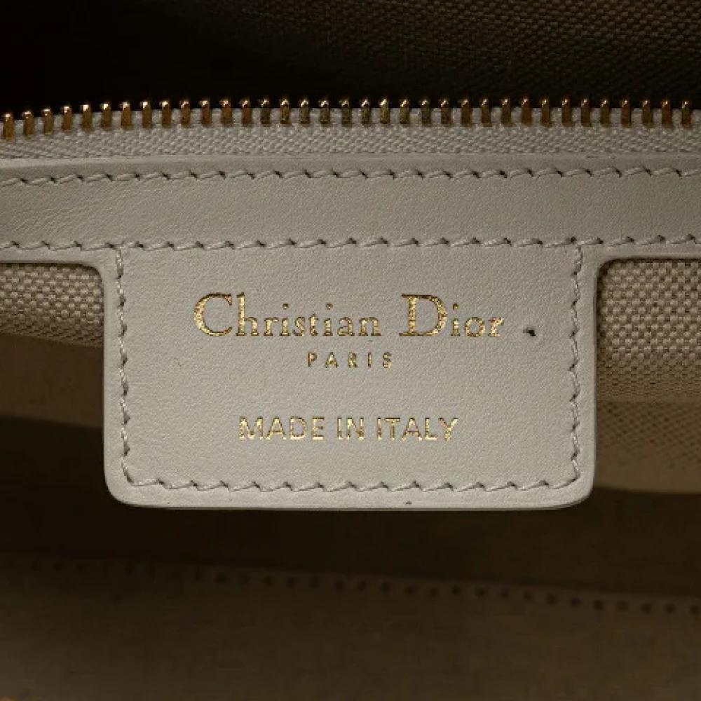 Dior Vintage Pre-owned Leather dior-bags White Dames