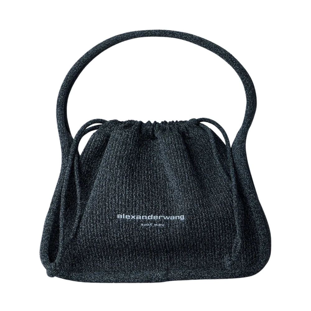 Alexander Wang Women's Black Small Ryan Bag - Bucket Bags - One Size - Bags