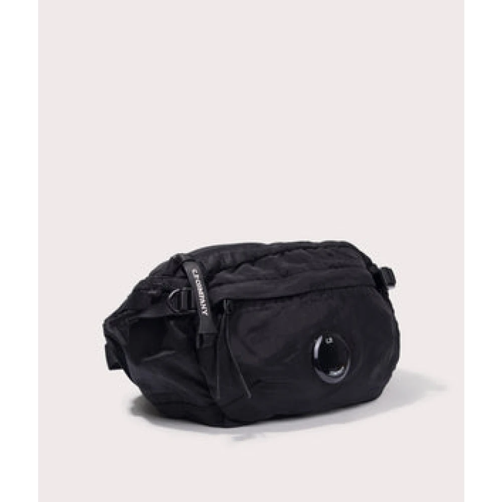 C.P. Company Zwarte Nylon Sacoche Tas Black Heren