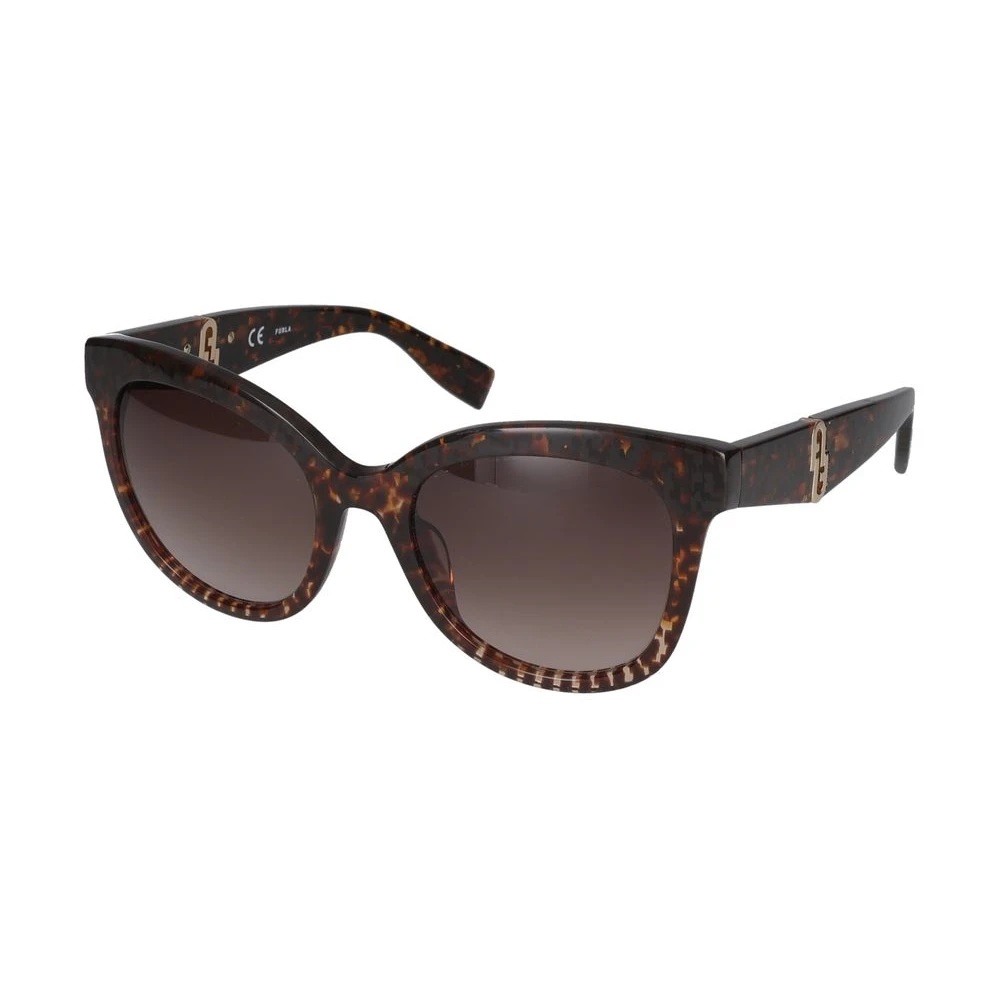 Furla Women's Brown Sunglasses, 52 Mm, Stylish Eyeglasses Sfu595 0Xap