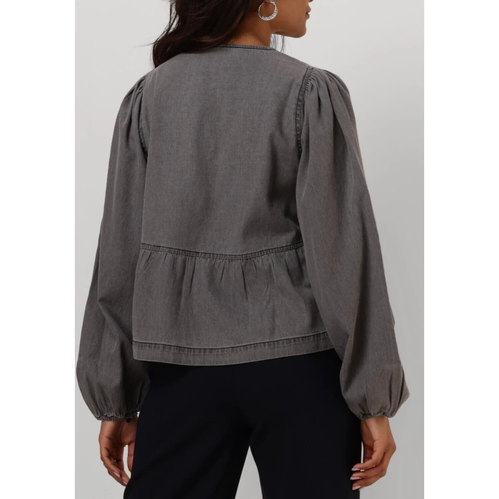 NEO NOIR Grijze Esmee D Blouse Gray Dames