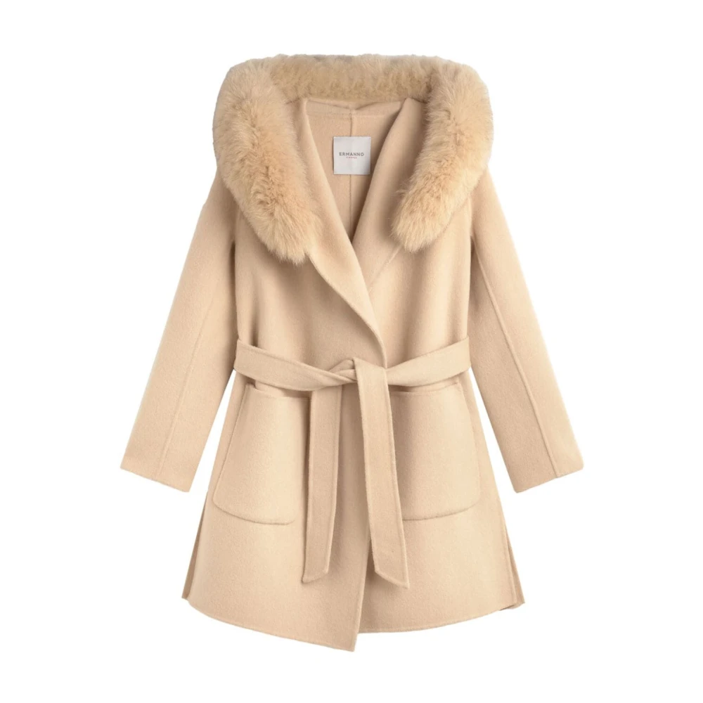 Ermanno Scervino Acacia Jas in Miele Kleur Beige Dames