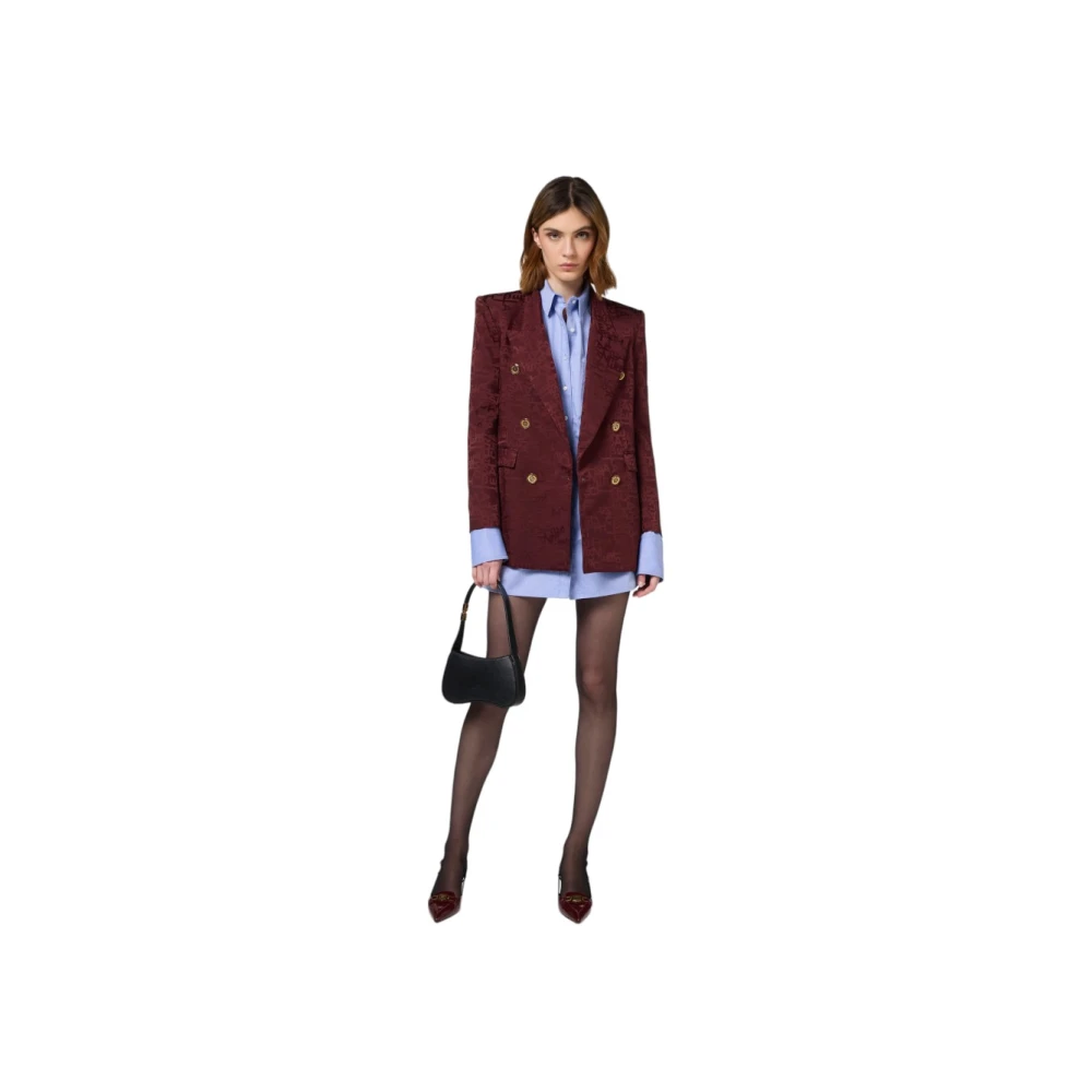 Elisabetta Franchi Stijlvolle Damesjas Red Dames