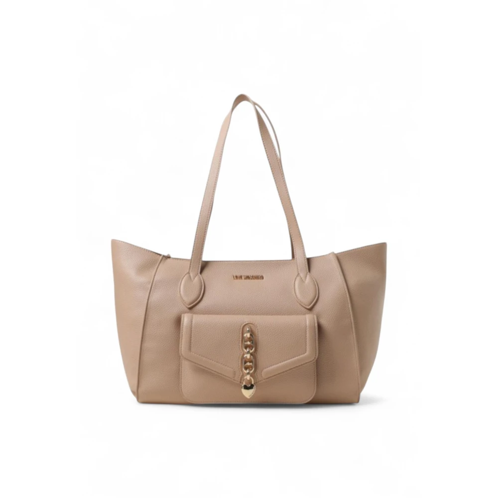 Love Moschino Donna Beige Borse, Taglia Unica, New,