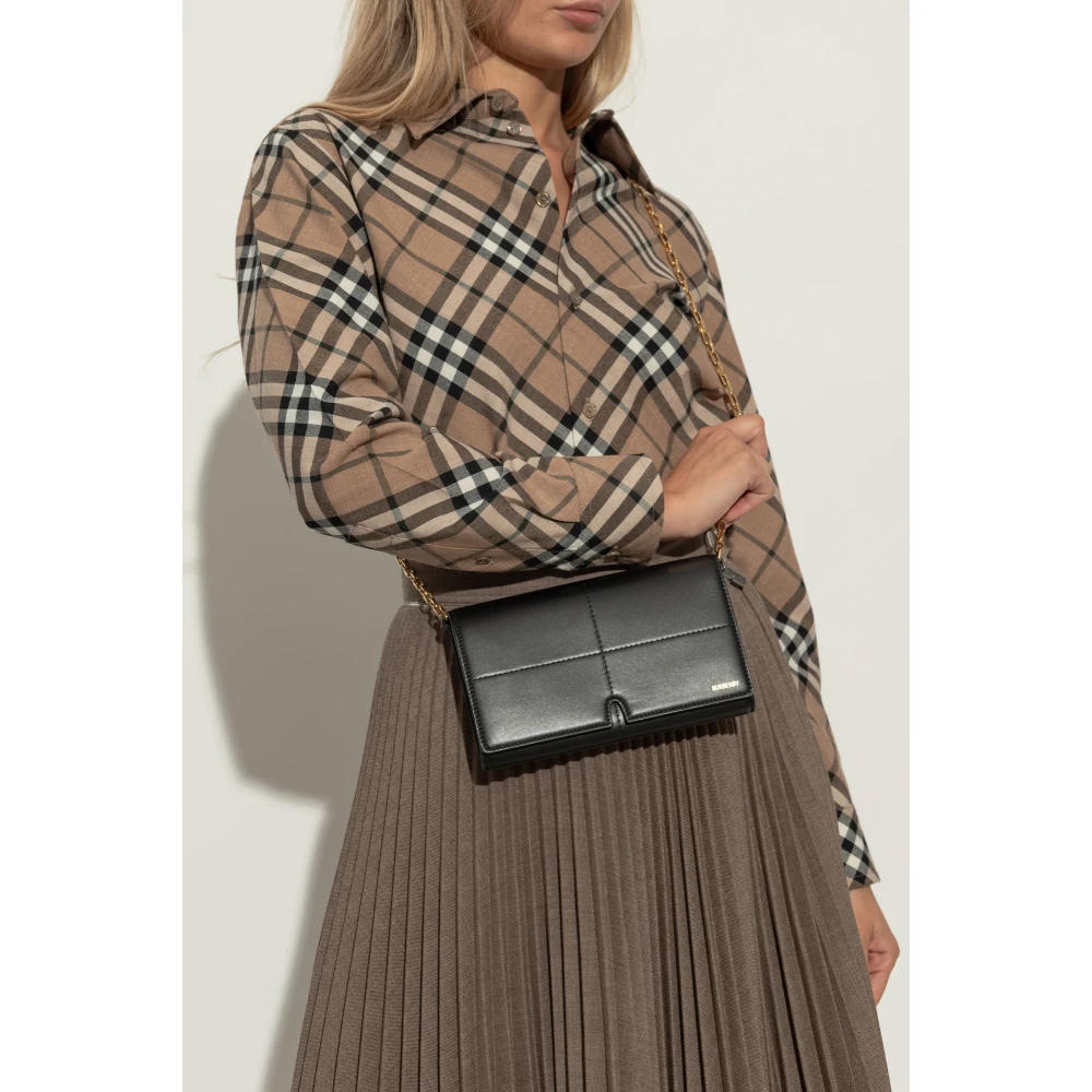 Burberry Kettingportemonnee Black Dames