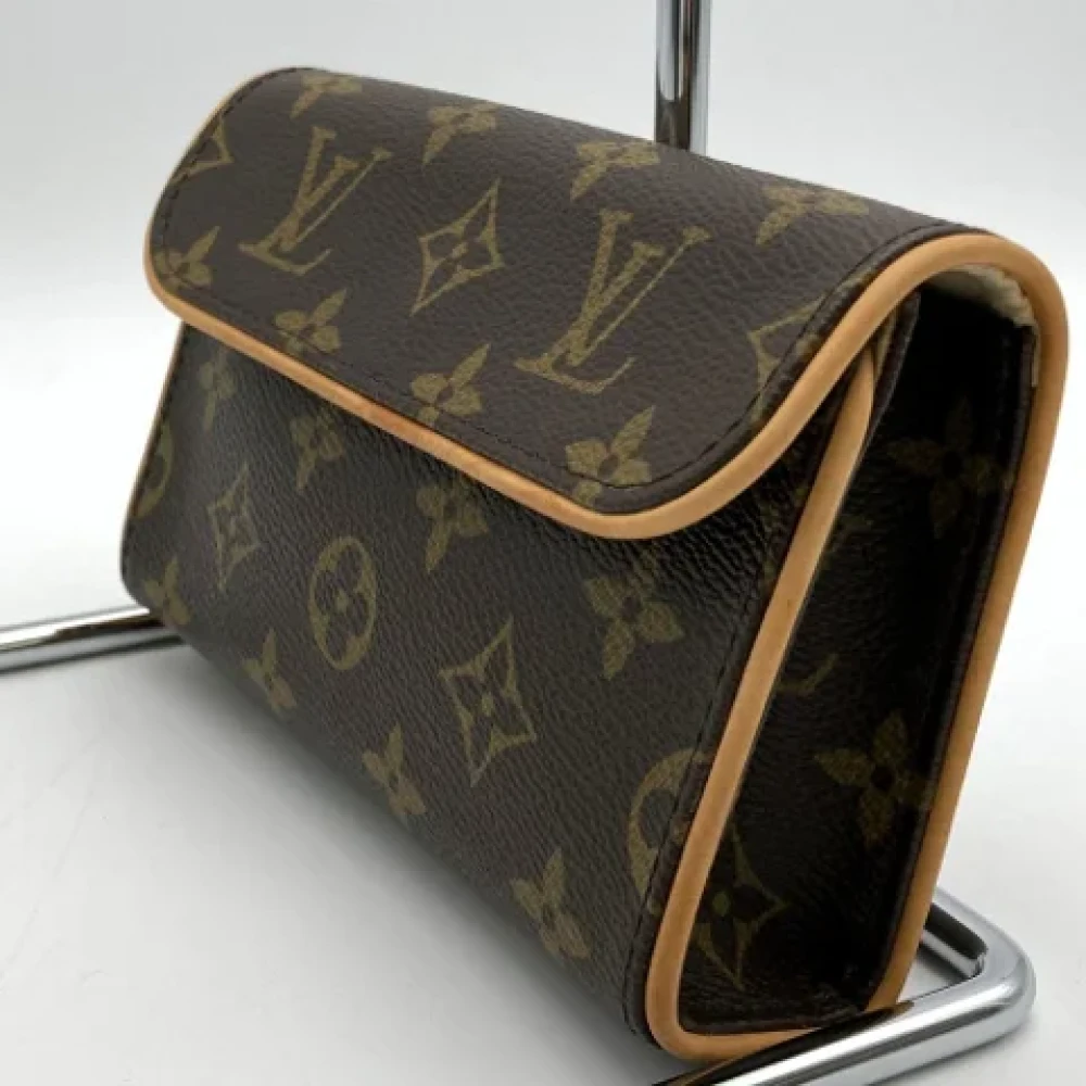 Louis Vuitton Vintage Pre-owned Canvas shoulder-bags Brown Dames