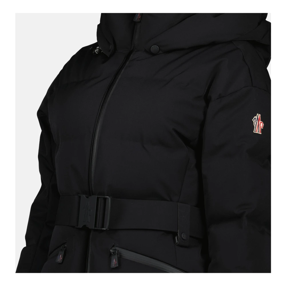 Moncler Zwarte Tolima Gewatteerde Jas Black Dames