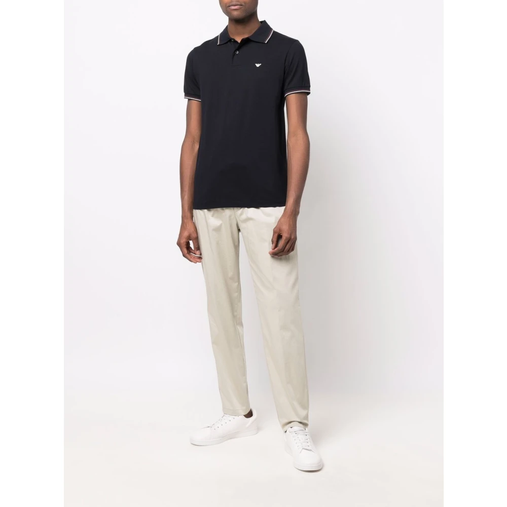 Emporio Armani Blauwe T-shirts en Polos van Armani Blue Heren