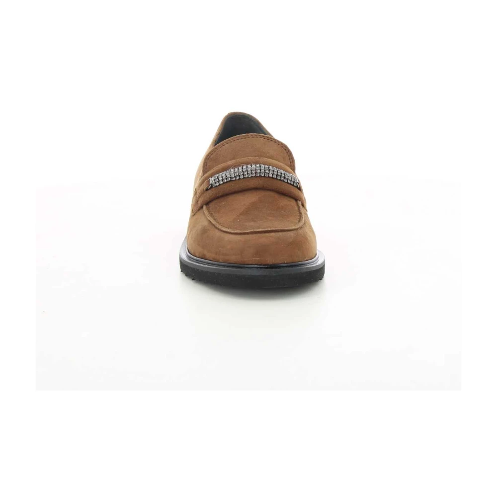 Gabor Cognac Loafers voor Dames Brown Dames