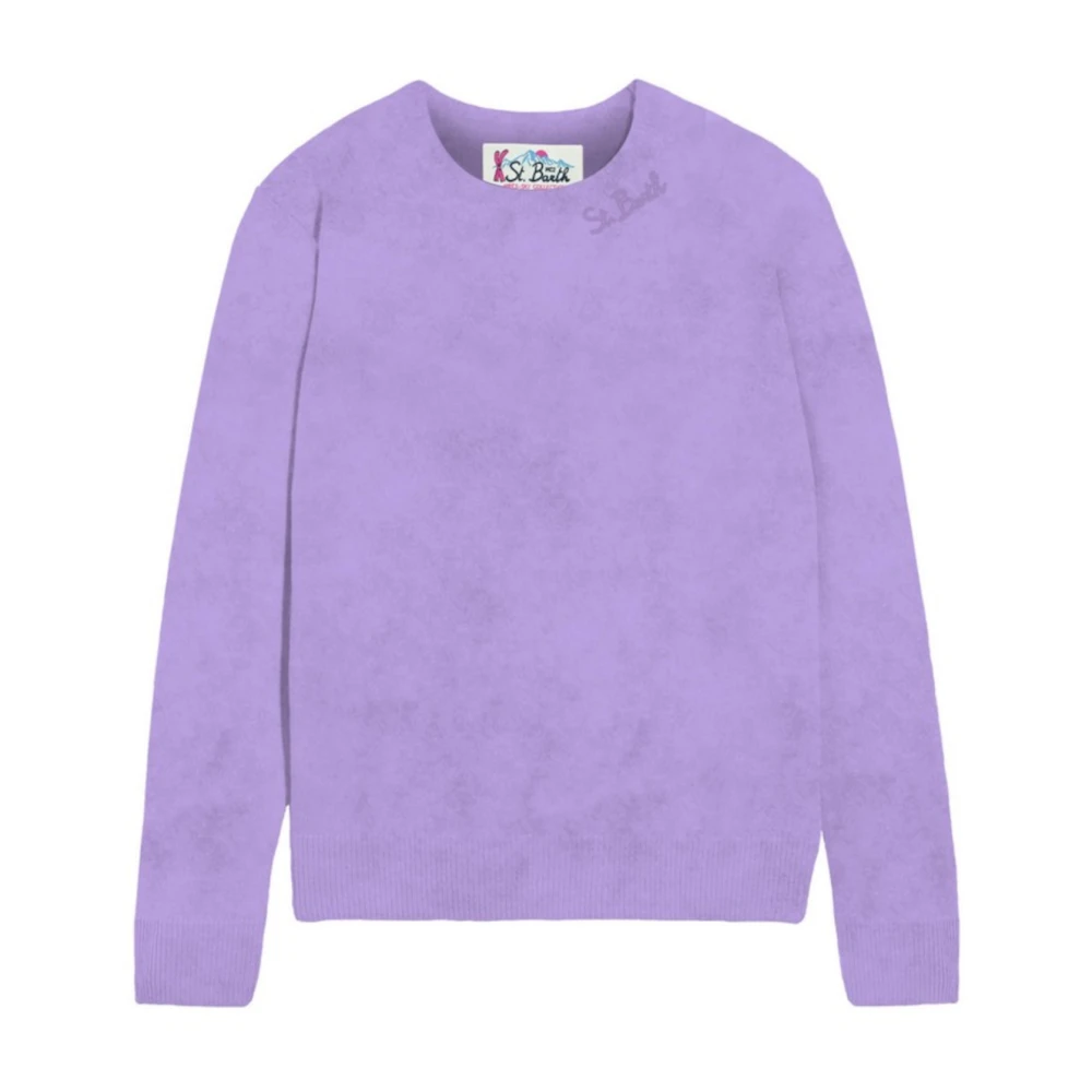 MC2 Saint Barth Paarse Sweater voor Stijlvolle Look Purple Dames