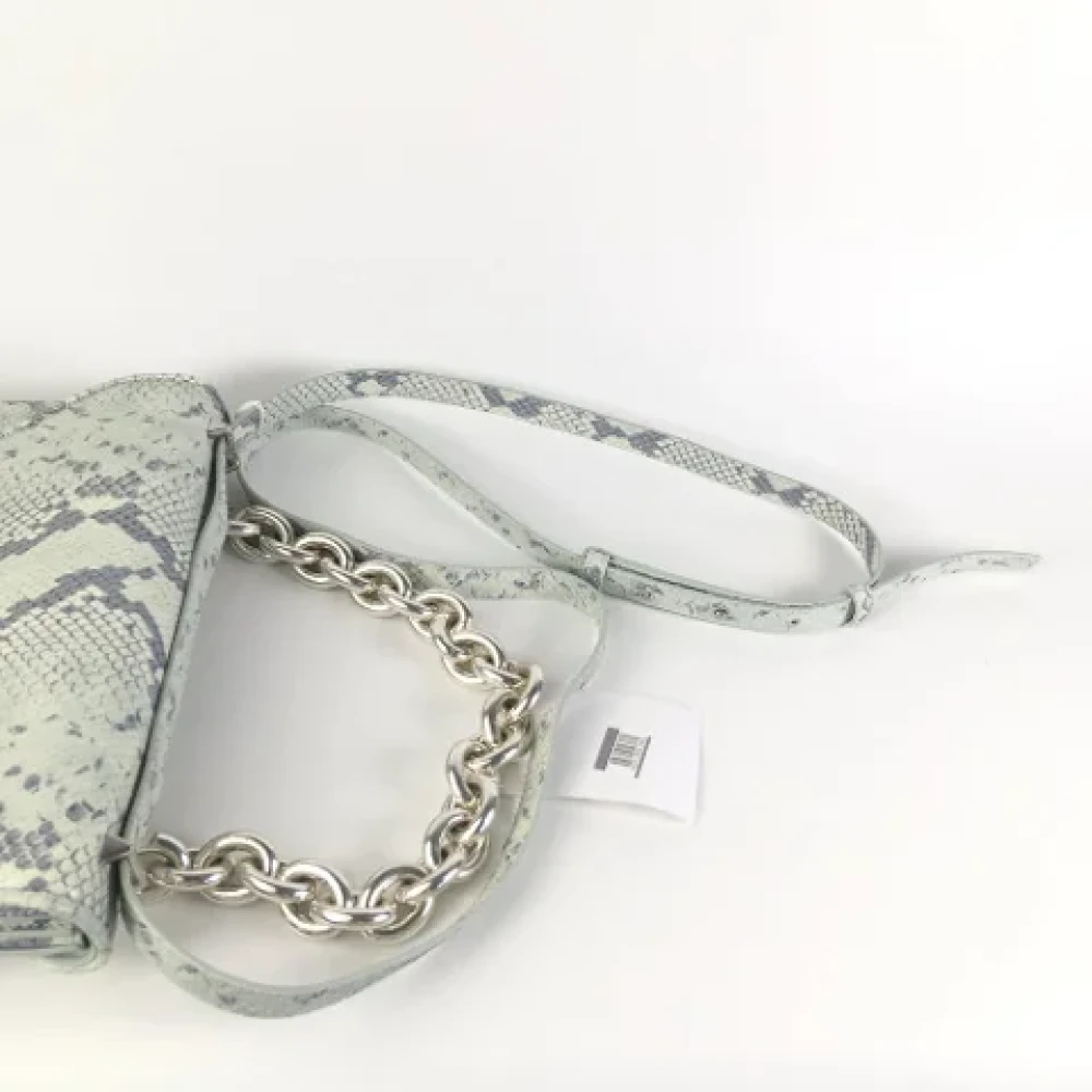 Bottega Veneta Vintage Pre-owned Leather shoulder-bags Green Dames